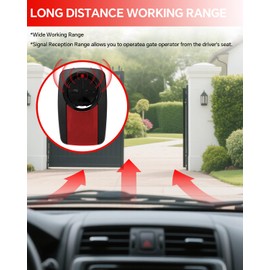 Upgrade 375UT 380UT Universal Garage Door Opener Remote Control Replace Liftmaster Garage Door Opener Compatible with 375LM Liftmaster Gate Remote Control 3 Pack