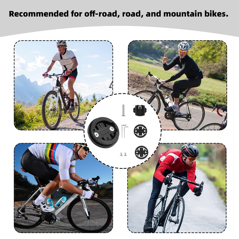 HANIUTTY Bicycle Mount for Garmin Mount, Replacement Insert Adapter for