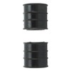 2pcs Exhaust Muffler Pipe Clamp Rubber Connector for Banshee 1987-2006