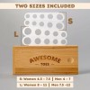 Yoga Trapeze Awesome Toes Spacers - Natural Toe Spreaders &