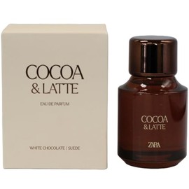 Zara Cocoa and Latte Perfume for Women Sweet and Luxurious Fragrance with White Milk and Dark Chocolate Whipped Cream Vanilla Passion Fruit and Peach Eau de Parfum Fragrance 100ml (3.4 fl. oz.)