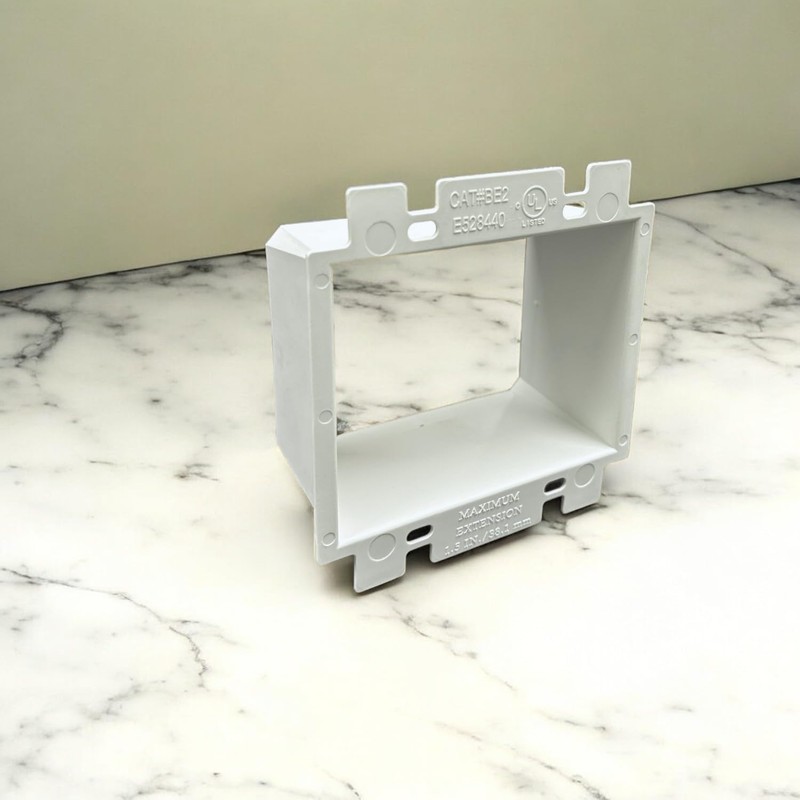 iMBAPrice IMBA-BE2-5 (UL Listed) 2-Gang Non-Metallic Electrical Power Outlet Box