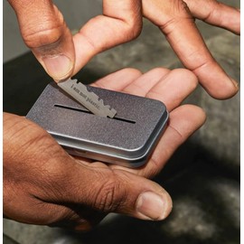 Leaf Shave Blade Recycling Tin