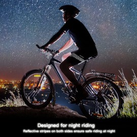 Nooyme cycling shorts, men's cycling shorts, men's padded cycling shorts with seat padding, 4D quick-drying elastic cycling shorts made of polyamide and spandex, breathable cycling men’s shorts. - Galaxy, size: xxl