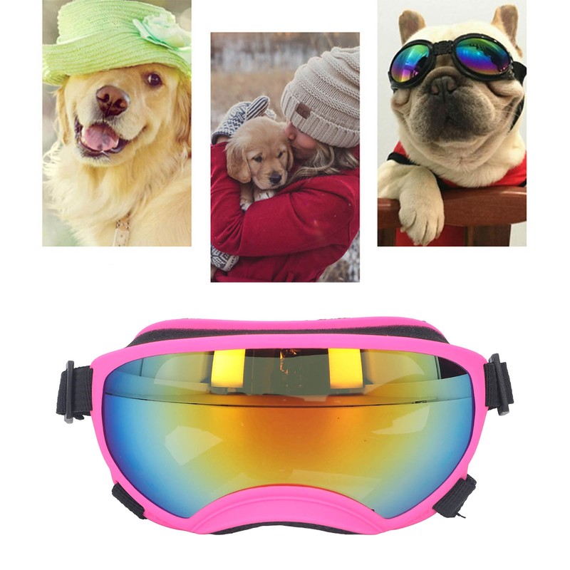 Dog Sunglasses UV Protection PC Windproof Comfortable Ventilate Pet Sunglasses
