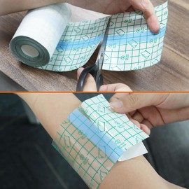 Unihuby Unihuby Extra Wide 25cm Second Skin Tattoo Cover 2M, Tattoo Aftercare Bandage Waterproof Tattoos Film Seciond Skin Plasters for Swimming