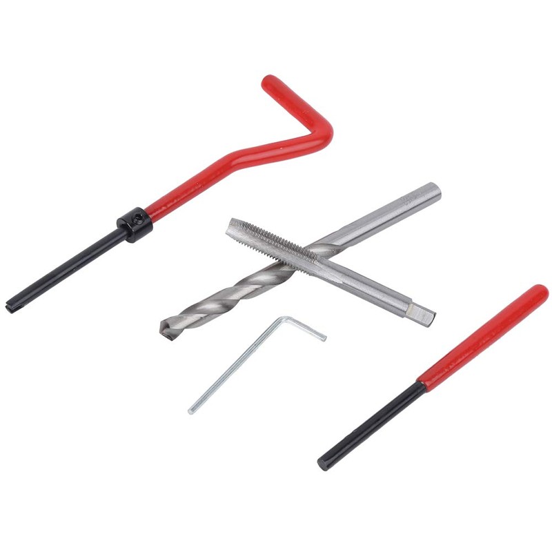 M7 Thread Repair Kit 25Pcs Thread Repair Insert Set for