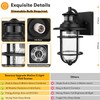 Motion Sensor Outdoor Wall Lantern Dusk to Dawn Waterproof Exterior