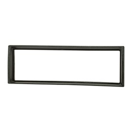 tomzz Audio 2457-031 Radio Faceplate Compatible with VW Golf II Jetta II Bus T4 Transporter T4 Black