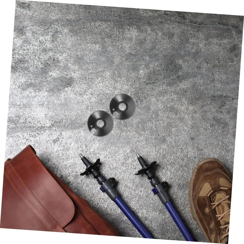 BIUDECO Versatile Trekking Pole Accessory Set 4pcs Replacement Baskets for