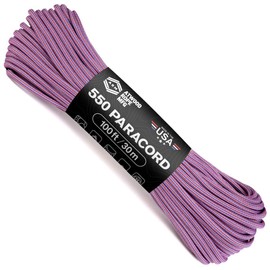 Atwood Rope MFG Color Changing 550 Paracord 100 Feet 7-Strand Core Nylon Parachute Cord Outside Survival Gear Made in USA | Lanyards, Bracelets, Handle Wraps, Keychain (Terraformer)