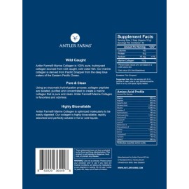 Antler Farms Colageno Marino 12 Oz                                                                                                                    