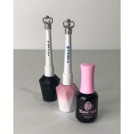 Exclusive Nail Couture Wonder Gel Top Coat, Velvet Matte Gel Top Coat, Base Gel