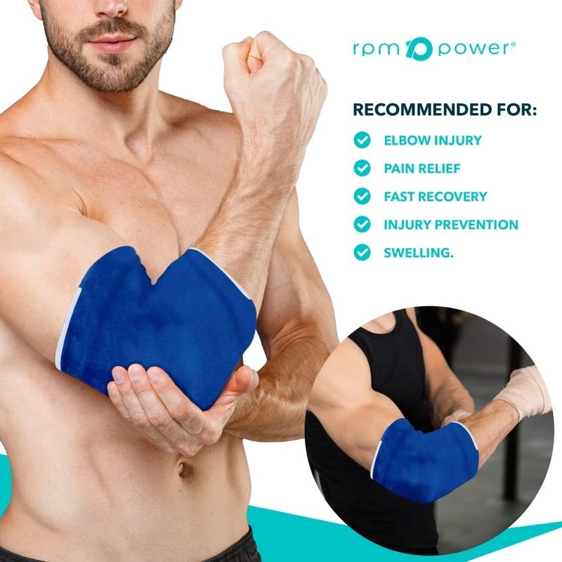 RPM Power Elastic Bandage for Wrist, Knee, Shin, Eblow &