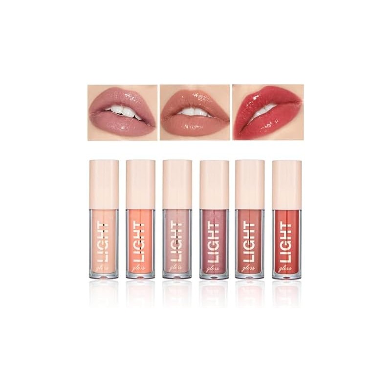 Lip Oil Tint Gloss 6 colores – Brillo y volumen