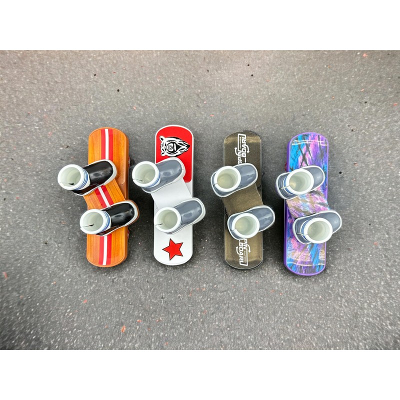 California Fidget Spinner Skateboard (Brown)