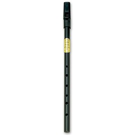 Irish Tin Whistle in Key of D – Waltons Little Black Penny Whistle, Traditional Celtic Folk Instrument from Ireland – Easy to Play, Great for Beginners and Music Lovers