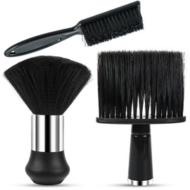 3 Pieces Hairdressing Brush, Neck Brush Set, Hairdressing Brush, Hairdressing Accessories, Portable Hairdressing Brush, Professional Hairdressing Neck Brush, Hairdressing Dust Brush for Styling Barber