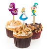 Alce in Wndrlnd Cupcake Topper – Whimsical Dessert Decoration for