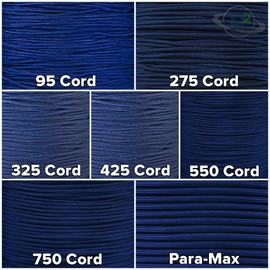 Paracord Planet 95, 275, 325, 425, 550, 750, and ParaMax Paracord – Tactical Cord for Outdoors