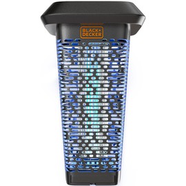 BLACK+DECKER Bug Zapper & Fly Trap-Mosquito Repellent- Gnat Killer Indoor & Outdoor Electric UV Bug Catcher for Insects- 2 Acre Coverage for Home, Deck, Garden, Patio Commercial Strength
