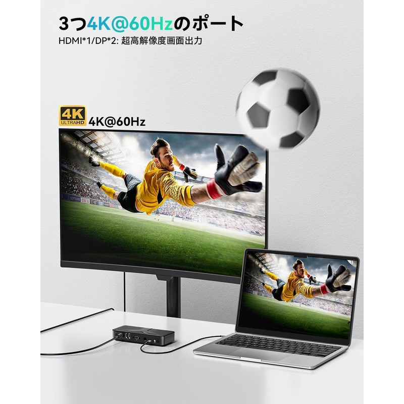 Yottamaster USB C Docking Station [2024 Super Strong 20 in
