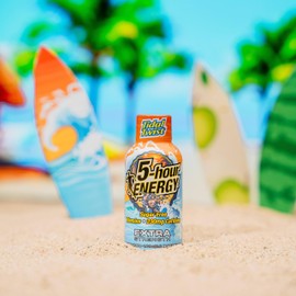 5-Hour Energy Extra Strength Shots Tidal Twist Flavor, 24 Count (1.93 fl oz)
