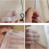 Garden Mesh Netting with Drawstring, Plant Covers Netting for Garden