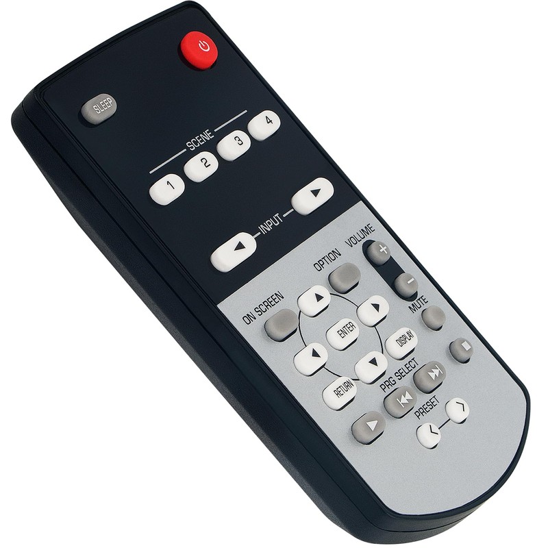 Replacement Remote Control RAV39 WU74100 Applicable for Yamaha RX-A3000BL, RX-A2000