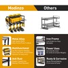 MoDinzo Power Tool Organizer, Alloy Steel Tool Storage Rack, Wall