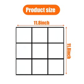 YMKEVN White Subway Tile Stick on Backsplash for Kitchen and BathroomPeel and Stick BacksplashStick on Tiles(Pack of 10)