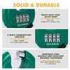 DELSWIN 4 Digit Combination Lock, Outdoor Combination Disc Padlock with