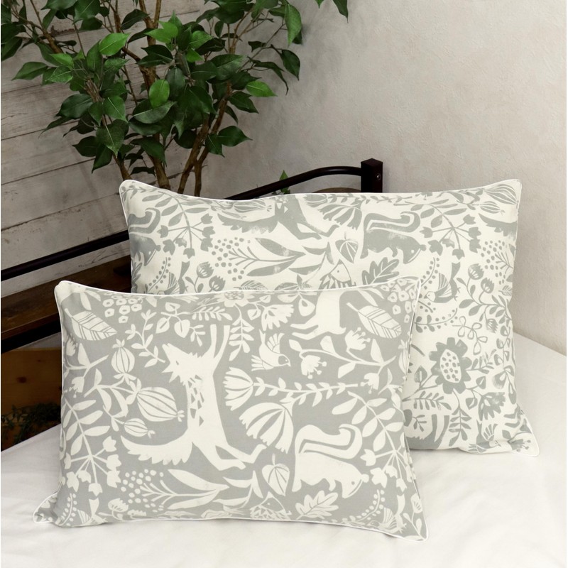 CAMEL PALMS Made in Japan 100% Cotton Pillow Cover Pillow