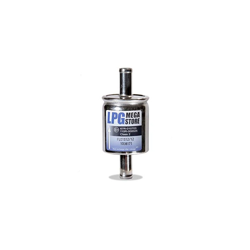 LPG-Megastore Gas Filter 12 mm Car Gas, LPG, GPL Filter