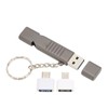 Whistle Flash Drive SOS Outdoor Waterproof USB3.0 120dB Sound Multifunction