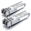 2 Pack 1000Base-SX SFP Module LC Multimode 1.25G SFP-SX Optical