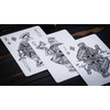 666 (Silver Foil) Playing Cards by Riffle Shuffle