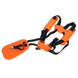 Petrol Strimmer Strap Adjustable Strimmer Harness Padded Double Shoulder Nylon Belt Brushcutter Strimmer Shoulder Strap for Brush Cutter or Gardenning Strimmer nan nan