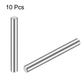 uxcell 4 x 45mm(Approx 5/32") Dowel Pin 304 Stainless Steel Wood Bunk Bed Dowel Pins Shelf Pegs Support Shelves 10Pcs