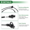 Motoforti ABS Wheel Speed Sensor ABS Sensor Anti-lock Braking System
