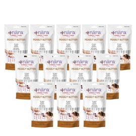 Café Nara Peanut Butter Flavored Lickable Treats for Dogs - Pack of 12