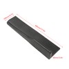 2PCs Rear Side Skirt Winglet Carbon Fiber Style Universal Car