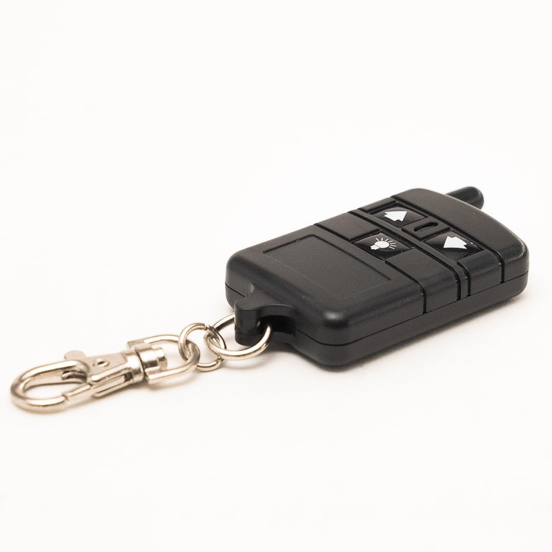 GAMA Electronics 3-Button Keyfob Transmitter with Light Icon