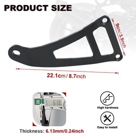 Xitomer Motorcycle Exhaust Hanger Brackets, Fit for GSX-R1000 2020 2019 2018 2017-2020 / GSX-R1000R 2024 2023 2022 2021 2020 2019 2018 GSX-R1000R 2017-2024, Motorcycle Exhaust Hanger Fit for GSX-R1000