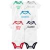 Carter's Baby Boys 5-Pack Short-Sleeve Original Bodysuits (Little Guy) (18