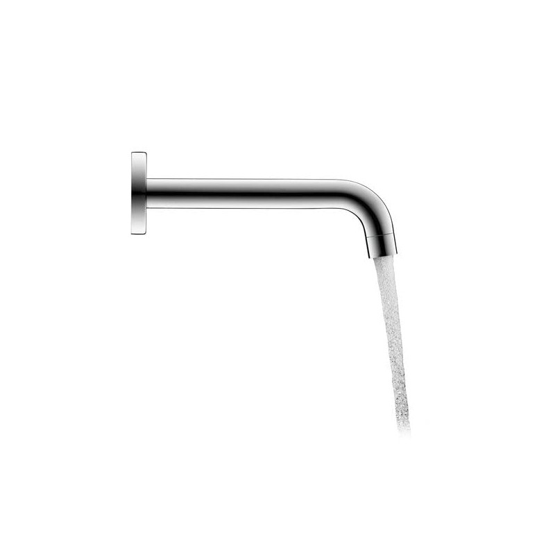 Duravit No.1 Bath Filler with Round Wall Cover, Bath Inlet,