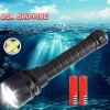 Pocketman 380000LM 5* LED Diving Torch UnderWater 220m Depth Waterproof