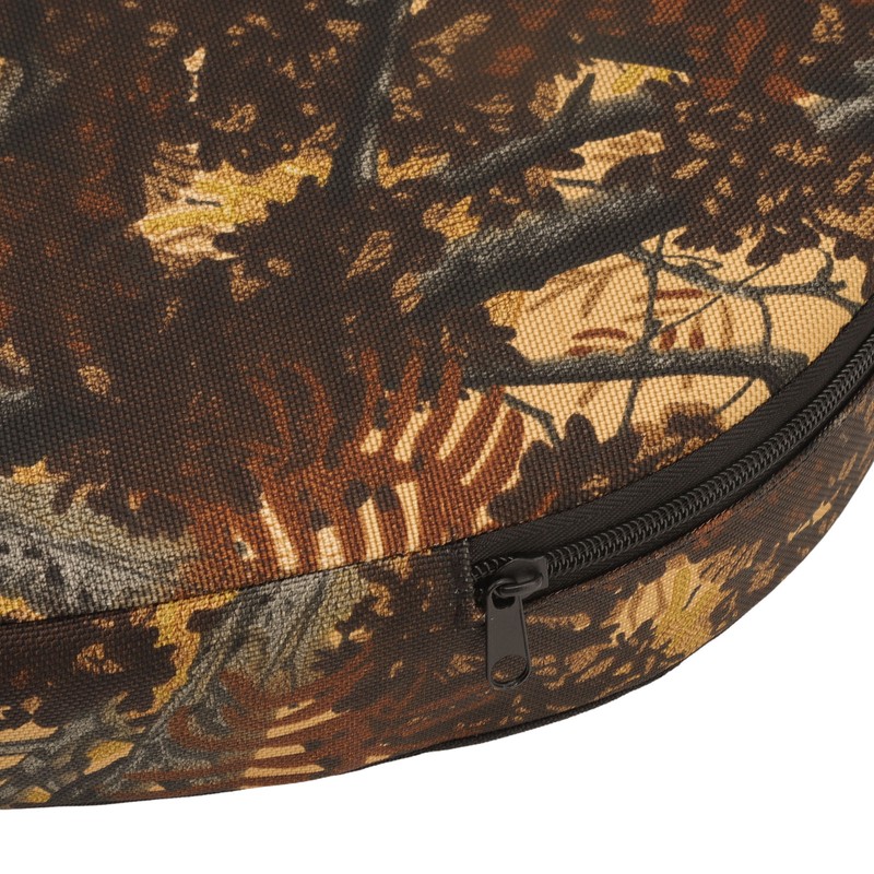 Seat Cushion Soft Flexible Portable Camouflage Concave Seat Cushion Pillow