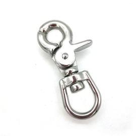 JY-Marine Stainless Steel 304 Round Eye Trigger Snap Hook Choose Sizes 1/2",5/8" (1/2")