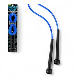 La-VIE 3B-3283 Short Grip, Blue Jump Rope, For Adults, Kids, Training